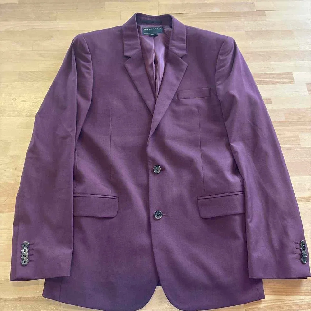 Asos Size 38 Purple Preloved MENS Blazer